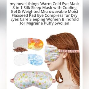 My Novel things 3-in-1 Sleep Mask Set